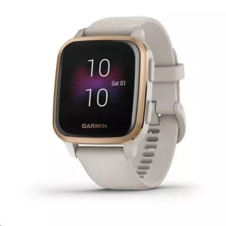 Garmin GPS sportovní hodinky Venu Sq Music, RoseGold/Sand Band Garmin GPS sportovní hodinky Venu Sq Music, RoseGold/Sand Band