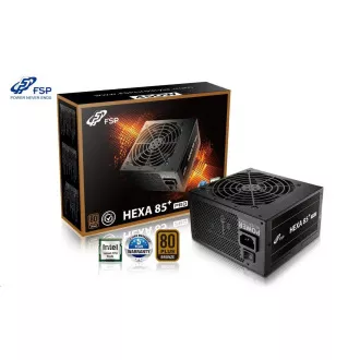 Fortron zdroj 450W HEXA 85+ PRO 450, full range, ATX, Bronze, DC/DC