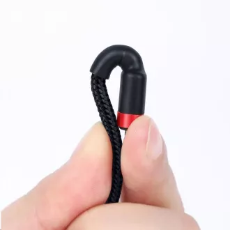 Baseus Cafule Series nabíjecí / datový kabel USB-C na USB-C PD2.0 60W Flash 1m, červená-čer