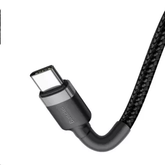 Baseus Cafule Series nabíjecí / datový kabel USB-C na USB-C PD2.0 60W Flash 2m, šedá-černá Baseus Cafule Series nabíjecí / datový kabel USB-C na USB-C PD2.0 60W Flash 2m, šedá-černá