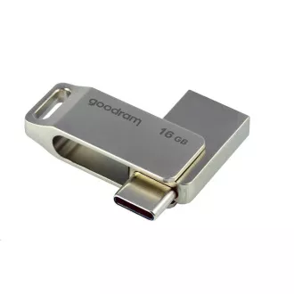 GOODRAM Flash Disk 16GB ODA3, USB 3.2, stříbrná