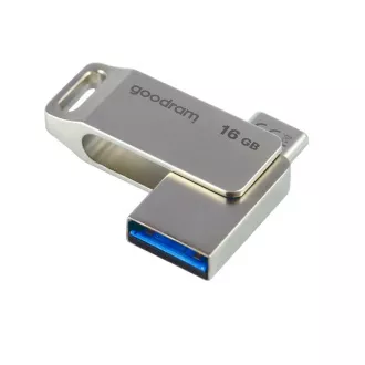 GOODRAM Flash Disk 16GB ODA3, USB 3.2, stříbrná
