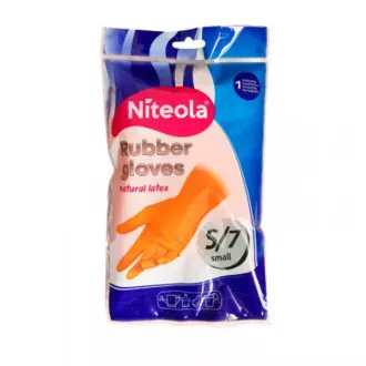 Rukavice gumové Niteola vel.S Rukavice gumové Niteola vel.S