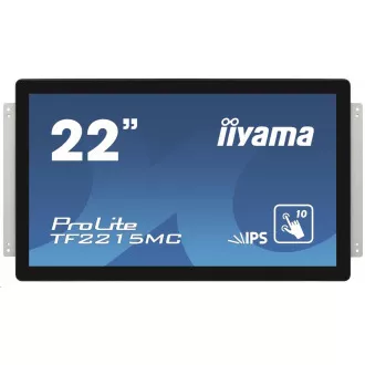 iiyama ProLite TF2215MC-B2, 54.6cm (21.5''), Projected Capacitive, 10 TP, Full HD, black iiyama ProLite TF2215MC-B2, 54.6cm (21.5''), Projected Capacitive, 10 TP, Full HD, black
