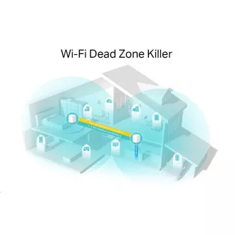 TP-Link Deco X20(1-pack) WiFi6 Mesh (AX1800, 2, 4GHz/5GHz, 2xGbELAN/WAN)