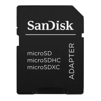 SanDisk MicroSDXC karta 128GB Ultra (100MB/s, Class 10, Android) + adaptér SanDisk MicroSDXC karta 128GB Ultra (100MB/s, Class 10, Android) + adaptér