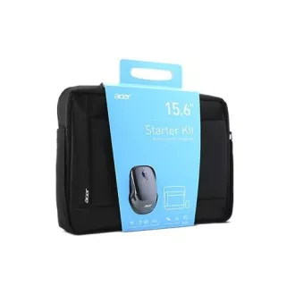 ACER STARTER KIT_15.6" ABG960 carrying bag black and wireles mouse black, 1Y carry-in