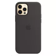 APPLE iPhone 12/12 Pro Silicone Case with MagSafe - Black
