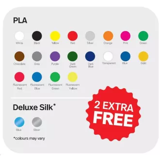 Polaroid 3D Pen Filament - Náplně do 3D pera - 20 barev + 2 deluxe Polaroid 3D Pen Filament - Náplně do 3D pera - 20 barev + 2 deluxe