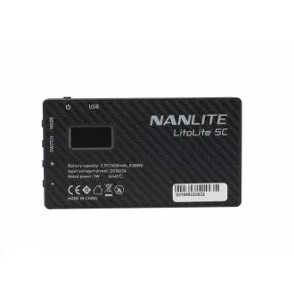 NANLITE LitoLite 5C RGBWW LED světelný panel NANLITE LitoLite 5C RGBWW LED světelný panel