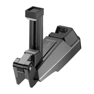 Baseus držák na mobil Baseus Back Seat Headrest Phone Bracket Holder, černá Baseus držák na mobil Baseus Back Seat Headrest Phone Bracket Holder, černá
