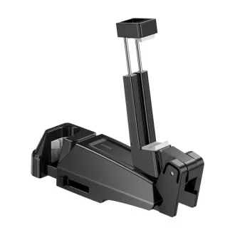 Baseus držák na mobil Baseus Back Seat Headrest Phone Bracket Holder, černá Baseus držák na mobil Baseus Back Seat Headrest Phone Bracket Holder, černá