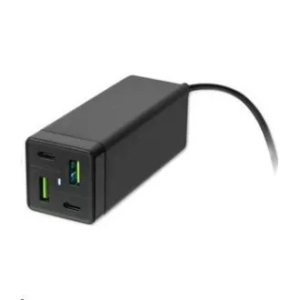 4smarts síťová nabíjecí stanice MultiGaN 78W s podporou QC a PD, černá 4smarts síťová nabíjecí stanice MultiGaN 78W s podporou QC a PD, černá