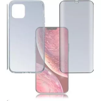 4smarts 360° Protection set (tvrzené sklo Full Frame černá + zadní kryt) pro Apple iPhone 12 mini 4smarts 360° Protection set (tvrzené sklo Full Frame černá + zadní kryt) pro Apple iPhone 12 mini