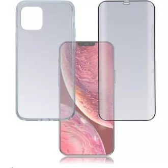 4smarts 360° Protection set (tvrzené sklo Full Frame černá + zadní kryt) pro Apple iPhone 12 Pro Max 4smarts 360° Protection set (tvrzené sklo Full Frame černá + zadní kryt) pro Apple iPhone 12 Pro Max