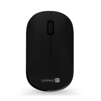 CONNECT IT Combo bezdrátová černá klávesnice + myš, CZ + SK layout