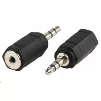 PREMIUMCORD Redukce 3, 5mm stereojack M - 2, 5mm stereojack F