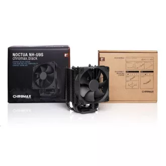 NOCTUA Chladič CPU NH-U9S CH.BK, 1x 92mm, LGA1851, AM5, černá