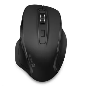 CONNECT IT Dual SmartSwitch bezdrátová optická myš, USB-A, USB-C (+ 1x AA baterie zdarma), černá