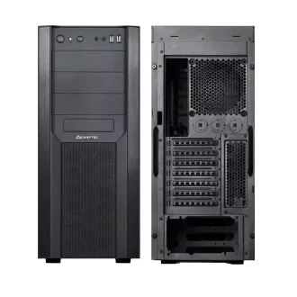 CHIEFTEC skříň Miditower CW-01B-OP Black, ATX, 2x USB 3.0 / 3, 1 Gen 1