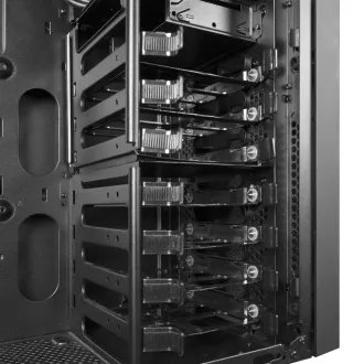 CHIEFTEC skříň Miditower CW-01B-OP Black, ATX, 2x USB 3.0 / 3, 1 Gen 1