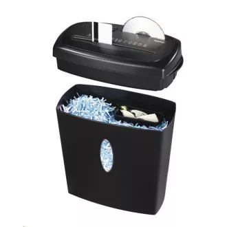 Hama Home X10CD, skartovačka, krížový rez, 10 listov, stupeň utajenia P-4