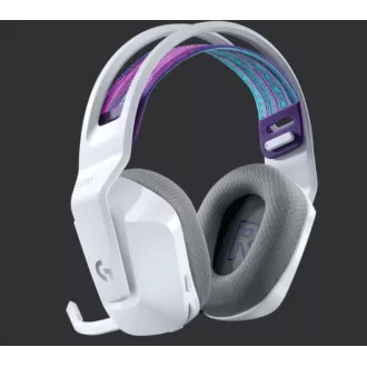 Logitech herní sluchátka G733, LIGHTSPEED Wireless RGB Gaming Headset, EMEA, white