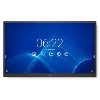 NEC LFD 75" MultiSync CB751Q, IPS, 3840x2160, 350nit, 1100:1, 8ms, 12/7, VGA, HDMI, LAN, USB, Infračervený dotyk NEC LFD 75" MultiSync CB751Q, IPS, 3840x2160, 350nit, 1100:1, 8ms, 12/7, VGA, HDMI, LAN, USB, Infračervený dotyk
