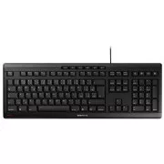 CHERRY klávesnice STREAM, drátová, USB, CZ+SK layout, černá