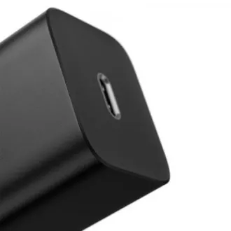 Baseus Super SI set adaptéru USB-C 20W a kabelu USB-C do Lightning 1m, černá Baseus Super SI set adaptéru USB-C 20W a kabelu USB-C do Lightning 1m, černá