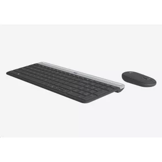 Logitech Wireless Desktop MK470, US, Graphite