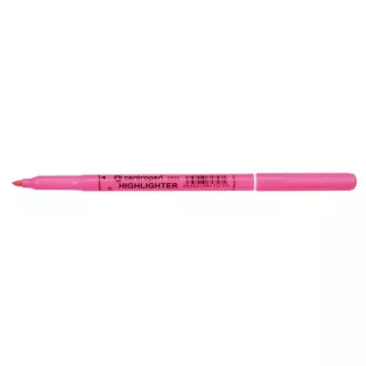 Zvýrazňovač Centropen 2532 růžový válcový hrot 1,8mm
