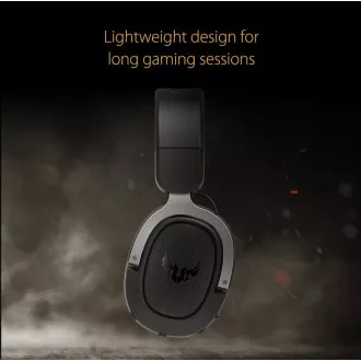 ASUS sluchátka TUF Gaming H3 Gun Metal, Gaming Headset, černo-šedá