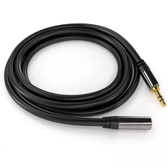 PREMIUMCORD prodlužovací kabel, Jack 3.5mm - Jack 3.5mm M/F 5m