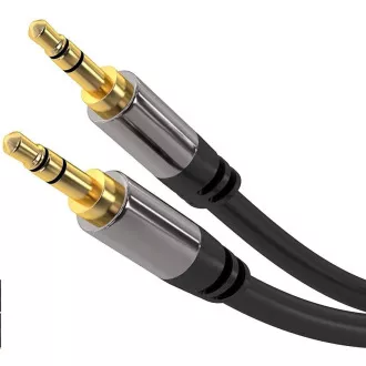 PREMIUMCORD kabel, Jack 3.5mm - Jack 3.5mm M/M 3m PREMIUMCORD kabel, Jack 3.5mm - Jack 3.5mm M/M 3m