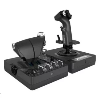 Logitech Ovladač G X56 HOTAS, pro hry ve virtuální realitě a vesmírné simulace Logitech Ovladač G X56 HOTAS, pro hry ve virtuální realitě a vesmírné simulace