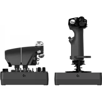 Logitech Ovladač G X56 HOTAS, pro hry ve virtuální realitě a vesmírné simulace Logitech Ovladač G X56 HOTAS, pro hry ve virtuální realitě a vesmírné simulace