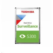 TOSHIBA HDD S300 Surveillance (CMR) 1TB, SATA III, 5400 rpm, 128MB cache, 3, 5\