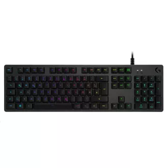Logitech Gaming Keyboard G512, Mechanical Gaming, Lightsync RGB, Tactile, Carbon DE