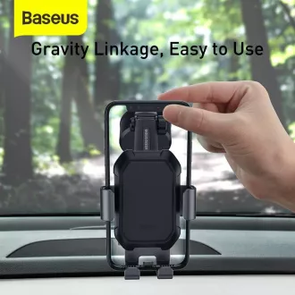 Baseus Tank Gravity držák do auta (na palubní desku), černá