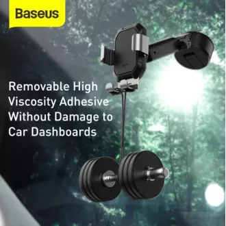 Baseus Tank Gravity držák do auta (na palubní desku), černá