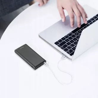 Baseus Mini JA rychlá powerbanka 3A 30000mAh, černá