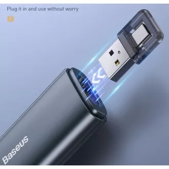 Baseus Orange dot laserové bezdrátové ukazovátko, šedá