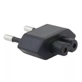 AVACOM Zásuvkový konektor Typ C (EU) pro USB-C nabíječky, černá