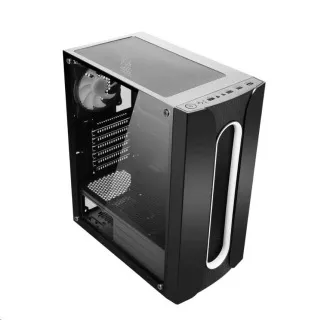 1stCOOL skříň SAURON, Middle Tower, ARGB, AU, USB 3.0, bez zdroje, černá 1stCOOL skříň SAURON, Middle Tower, ARGB, AU, USB 3.0, bez zdroje, černá