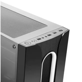 1stCOOL skříň SAURON, Middle Tower, ARGB, AU, USB 3.0, bez zdroje, černá 1stCOOL skříň SAURON, Middle Tower, ARGB, AU, USB 3.0, bez zdroje, černá