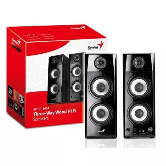 GENIUS reproduktory SP-HF 1800A v2, 50W, 2.0, černá GENIUS reproduktory SP-HF 1800A v2, 50W, 2.0, černá