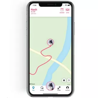 Tractive GPS DOG 4 LTE – sledování polohy a aktivity pro psy - bílá Tractive GPS DOG 4 LTE – sledování polohy a aktivity pro psy - bílá
