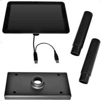 Virtuos 10, 1" LCD barevný zákaznický monitor SD1010R, USB, černý