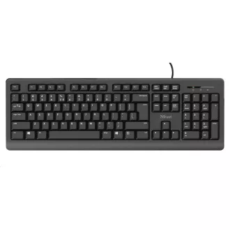 TRUST klávesnice PRIMO, membránová, USB, CZ/SK
